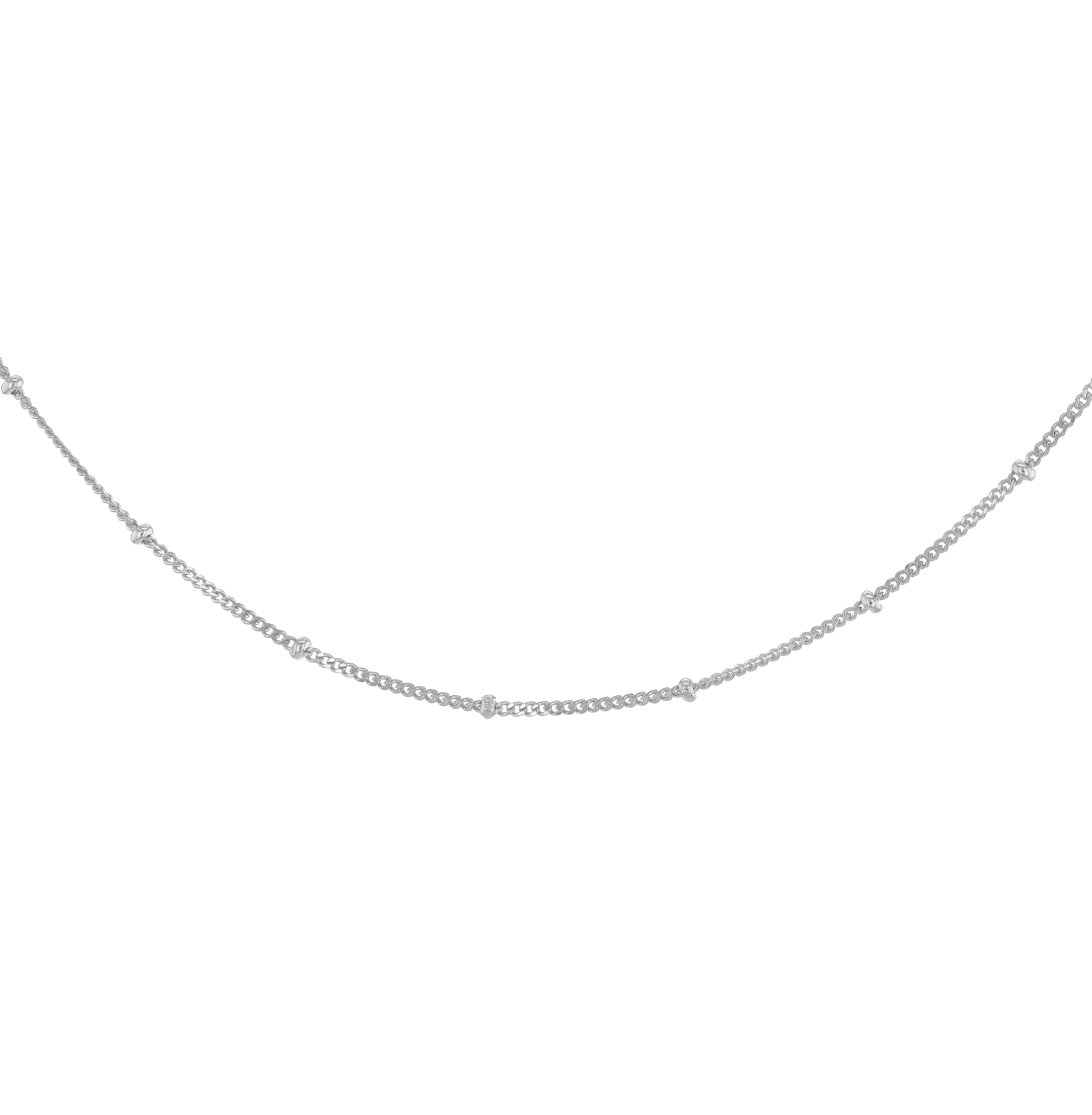 Sterling Silver Chain (Size - 17.5)