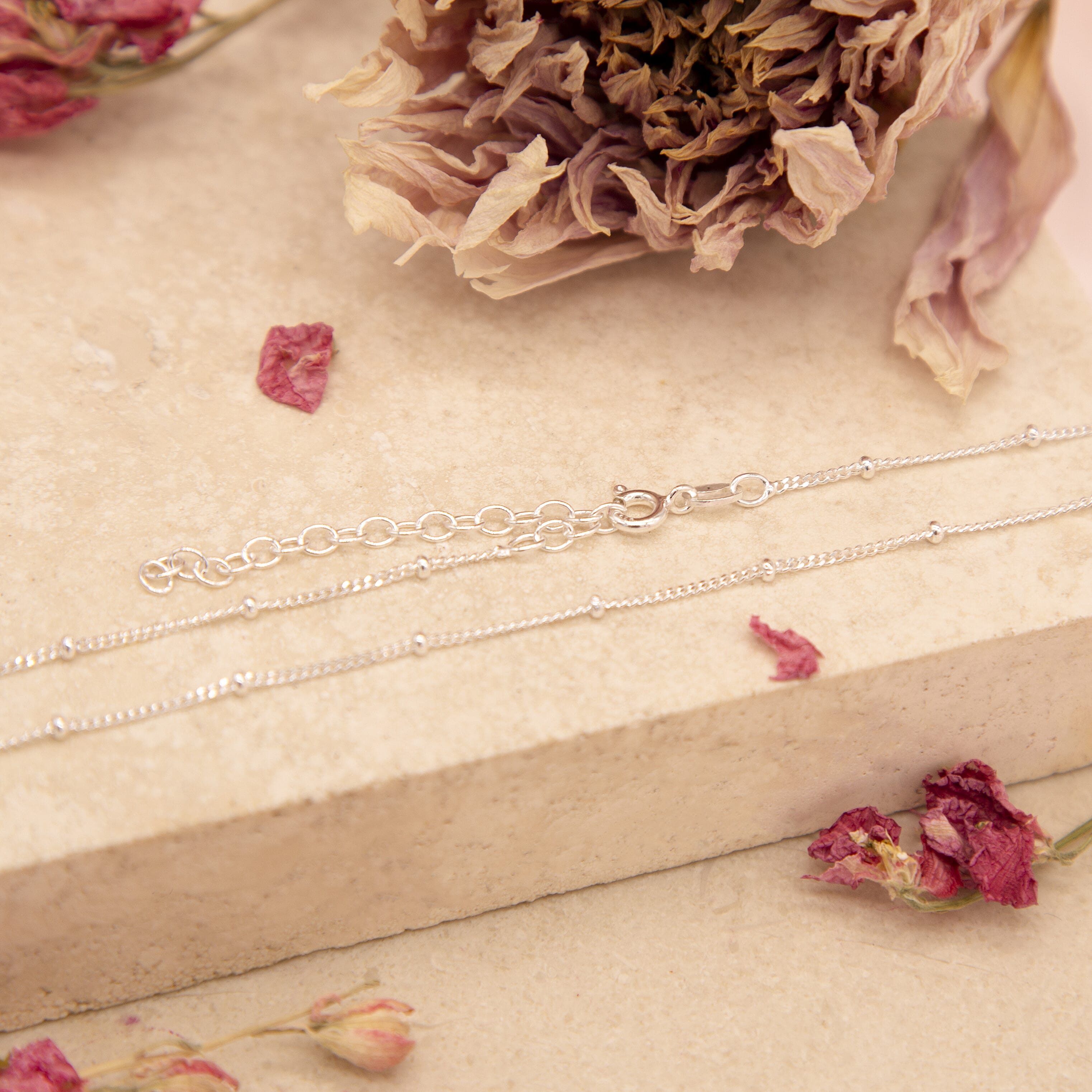 Sterling Silver Chain (Size - 17.5)