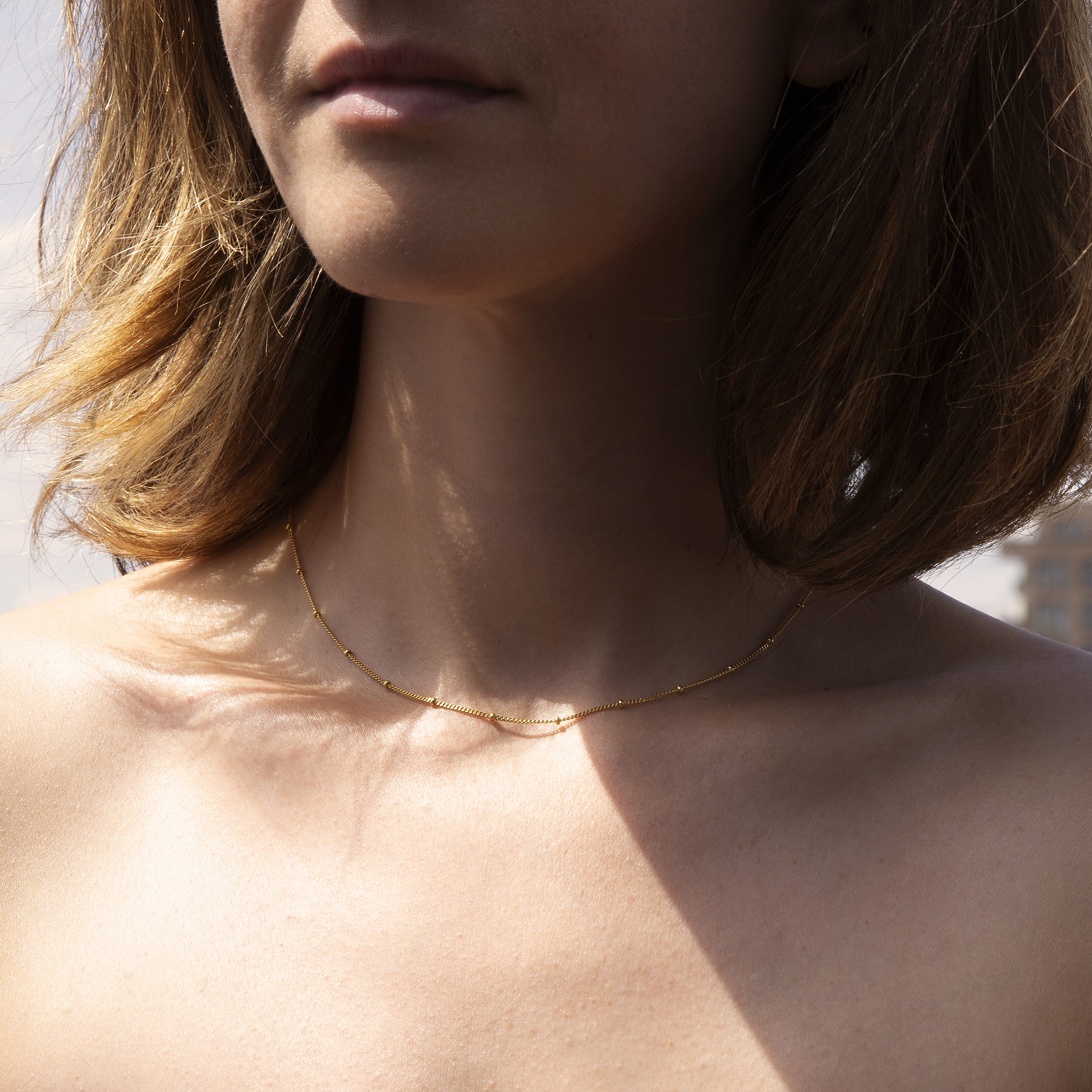 Sterling Silver Chain (Size - 17.5)