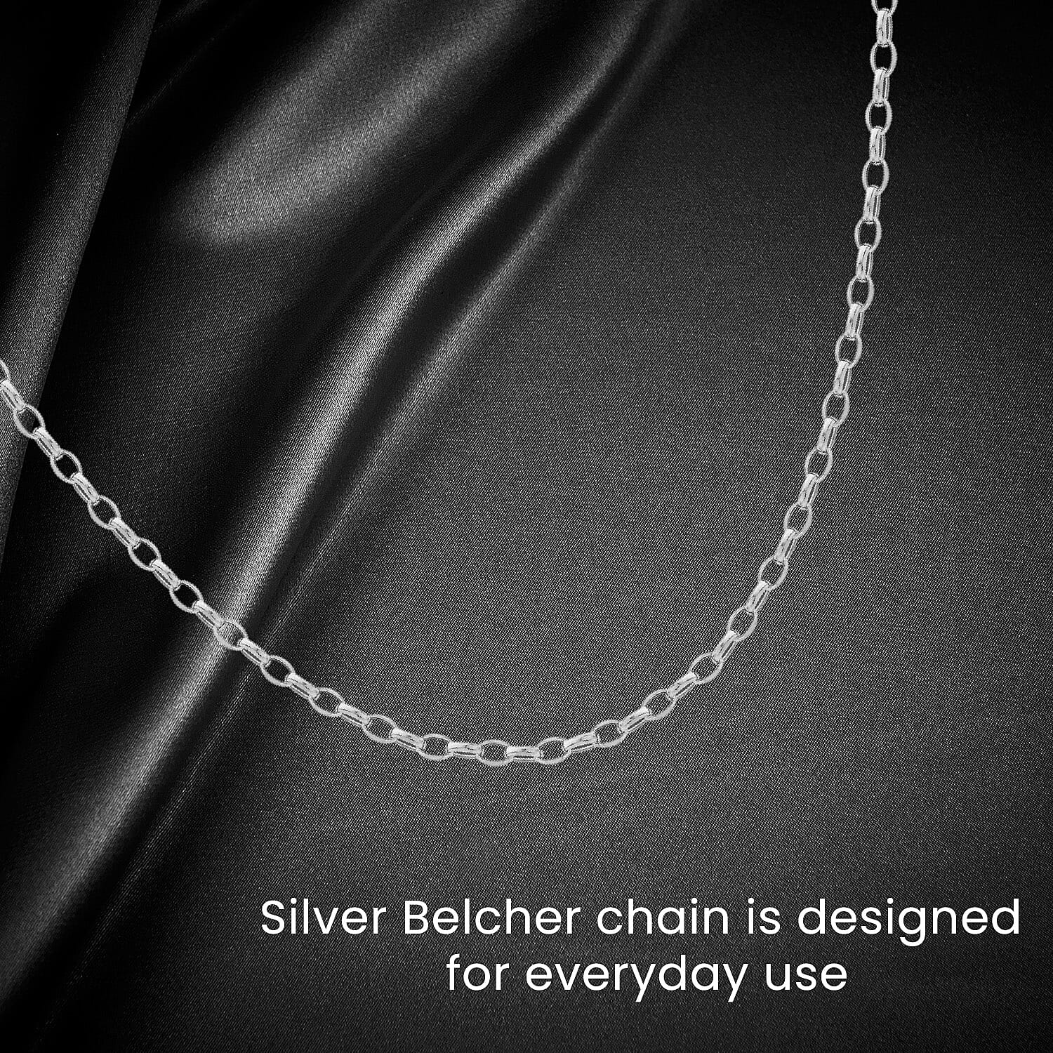 Sterling Silver Chain (Size - 16)