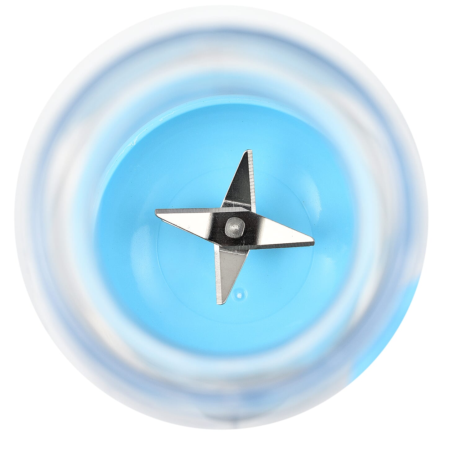 Travel Friendly Mini Rechargeable Juicer for Shakes and Smoothies 420ml - Blue