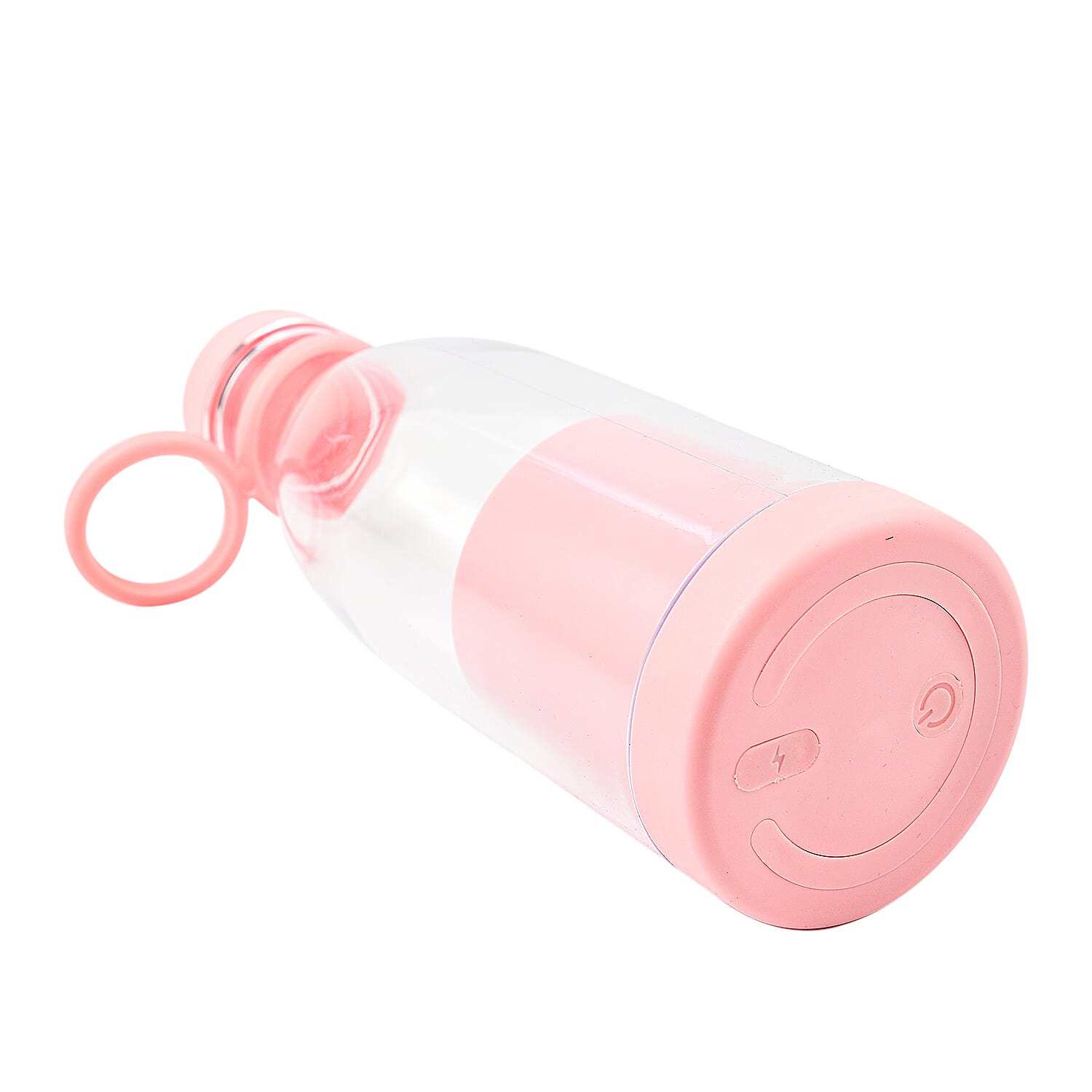 Travel Friendly Mini Rechargeable Juicer for Shakes and Smoothies 420ml - Pink