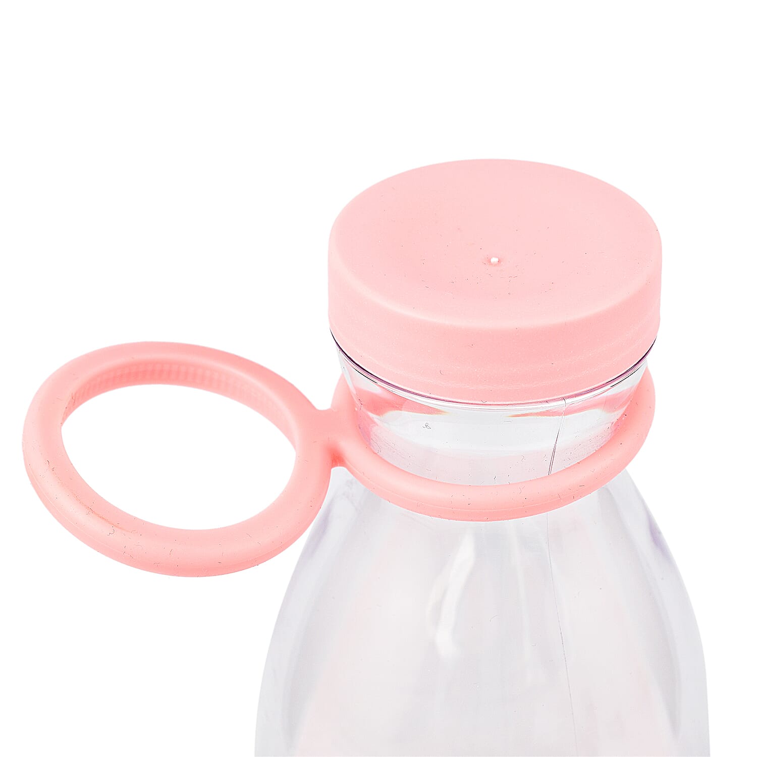 Travel Friendly Mini Rechargeable Juicer for Shakes and Smoothies 420ml - Pink