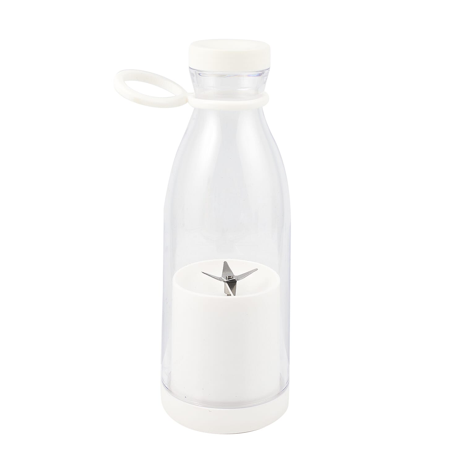 Travel Friendly Mini Rechargeable Juicer for Shakes and Smoothies 420ml - White