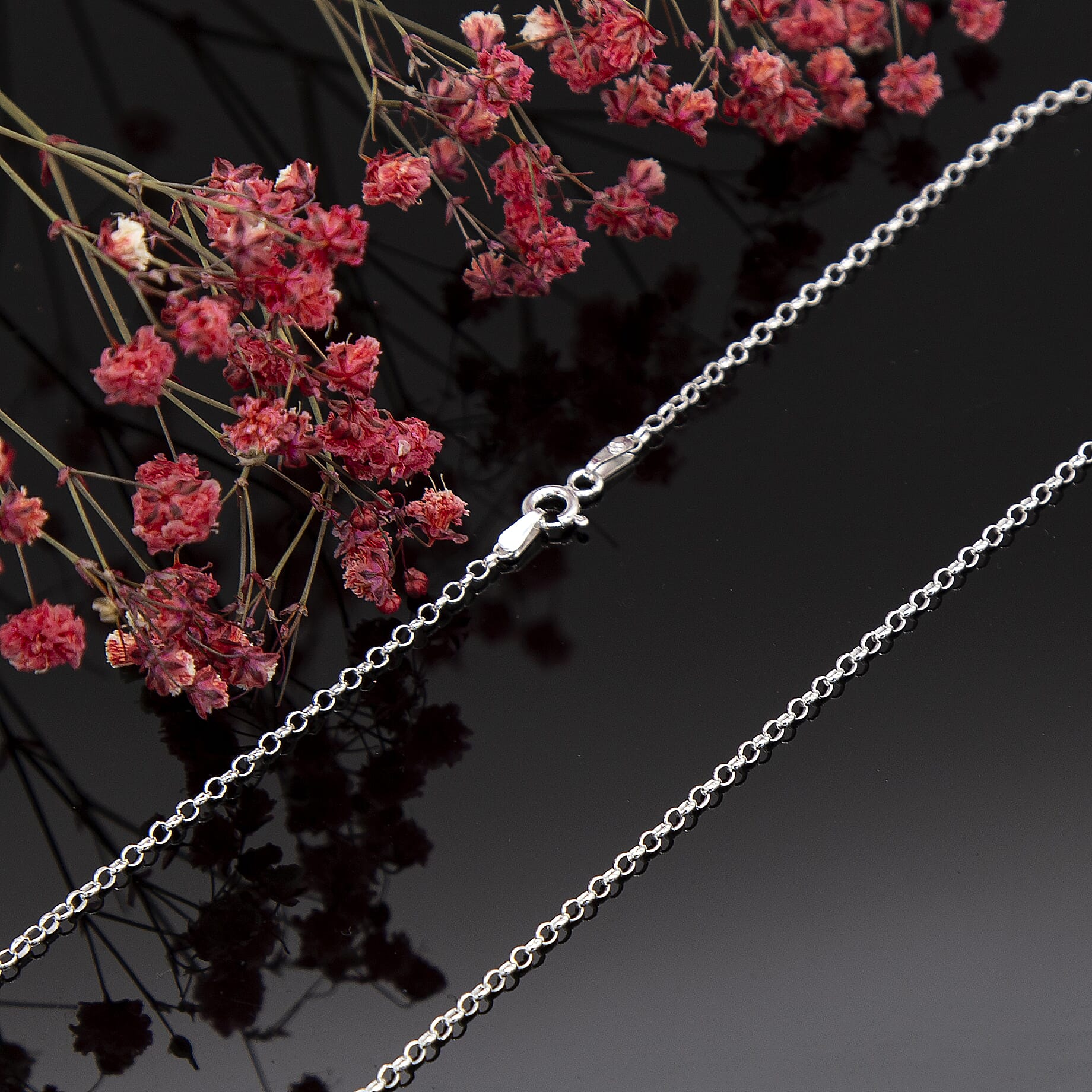 Sterling Silver Chain (Size - 20)