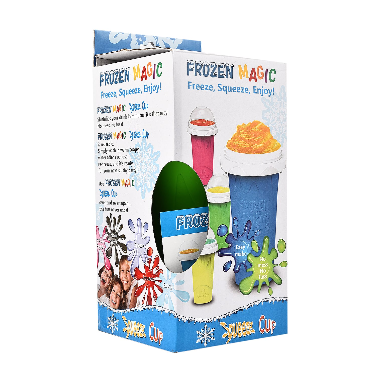 Green Colour Smoothie-Slushie Cup