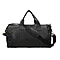 Vicenza CloseOut  100% Genuine Leather Luggage Duffle Bag - Navy