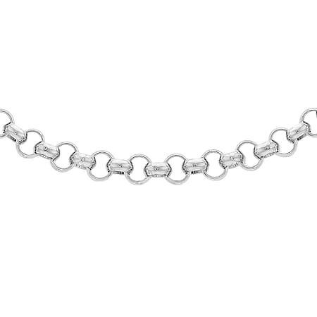 Sterling Silver 3.1mm Belcher Chain 18 Inch