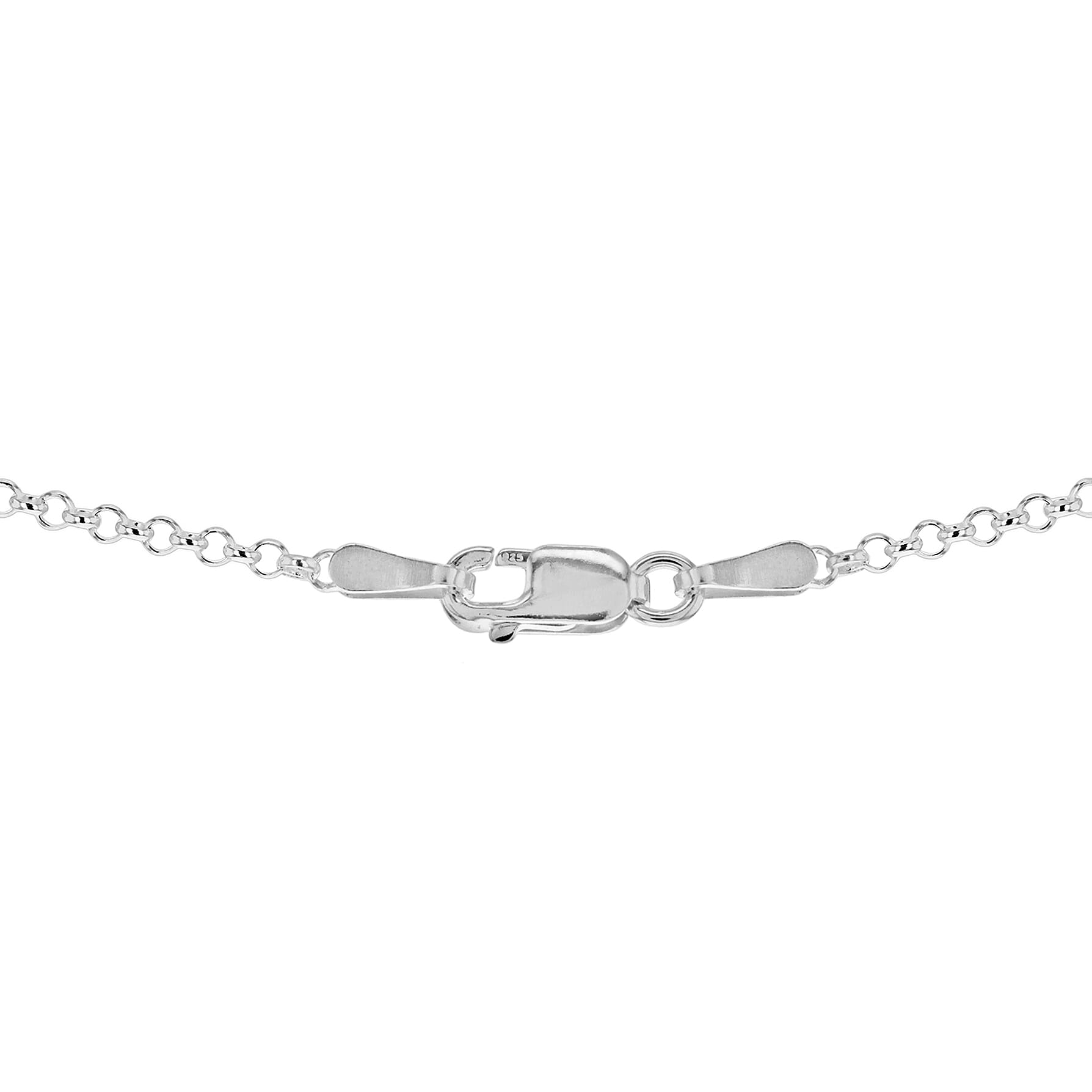 Sterling Silver Chain (Size - 16),  Silver Wt. 7.8 Gms