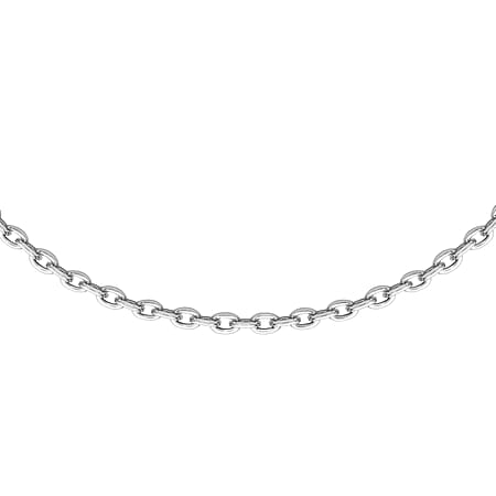 Sterling Silver Trace Chain 16 Inch