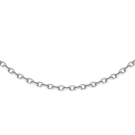 Sterling Silver Trace Chain 18 Inch