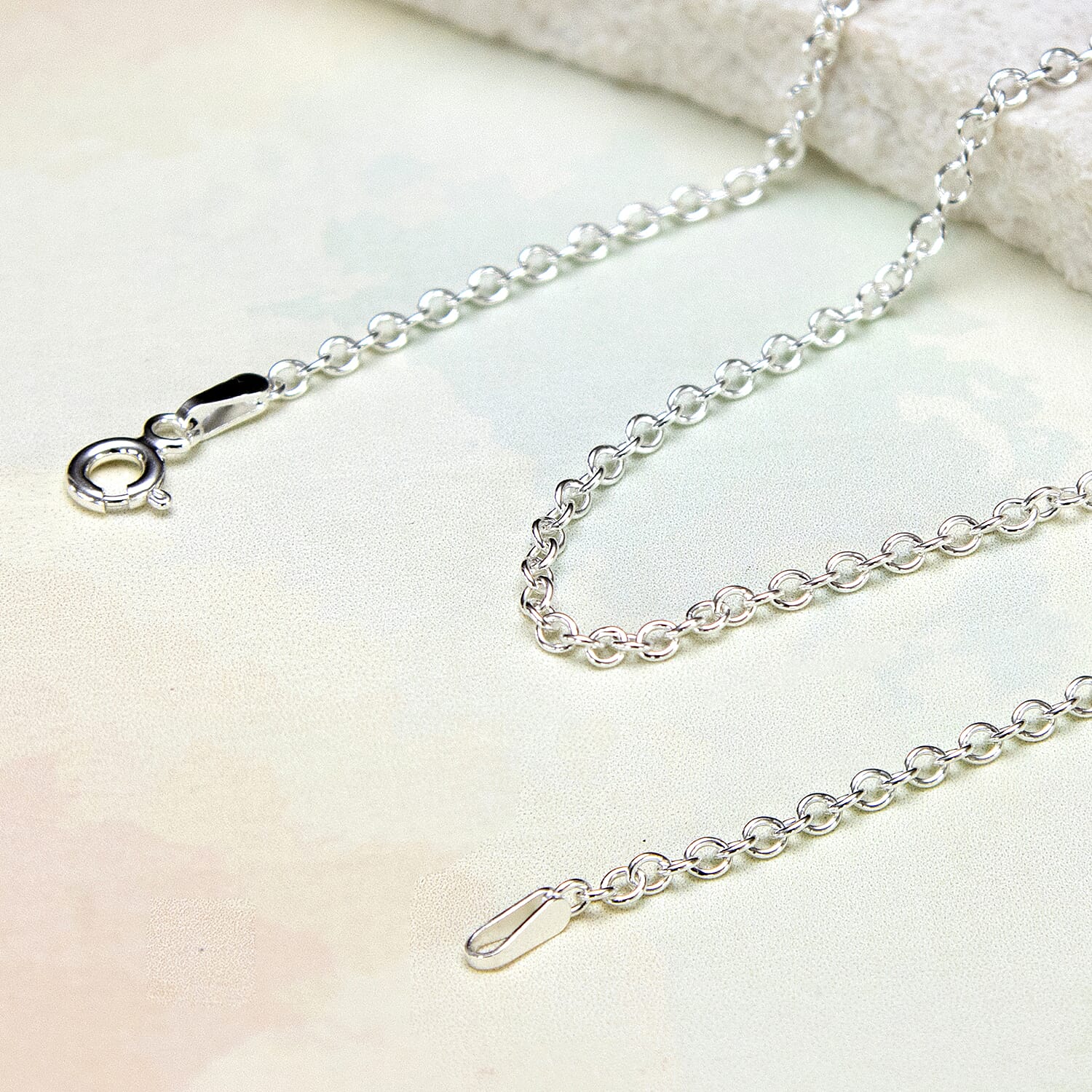 Sterling Silver Chain (Size - 16)