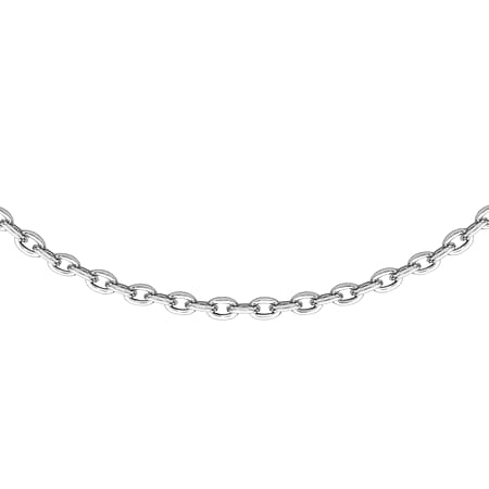 Sterling Silver Trace Chain 18 Inch