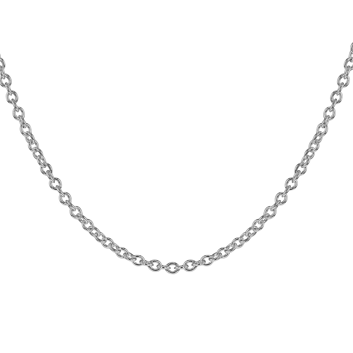 Sterling Silver Chain (Size - 24)