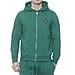 19V69 ITALIA by Alessandro Versace Hooded Zip Front Sweatshirt (Size L) - Green