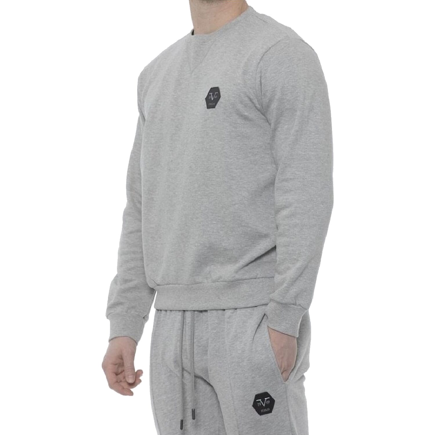 19V69 ITALIA by Alessandro Versace Sweatshirt (Size L ) - Black