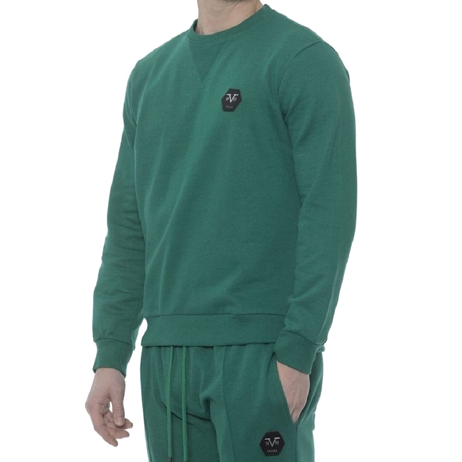 19V69 ITALIA by Alessandro Versace Sweatshirt (Size L ) - Black