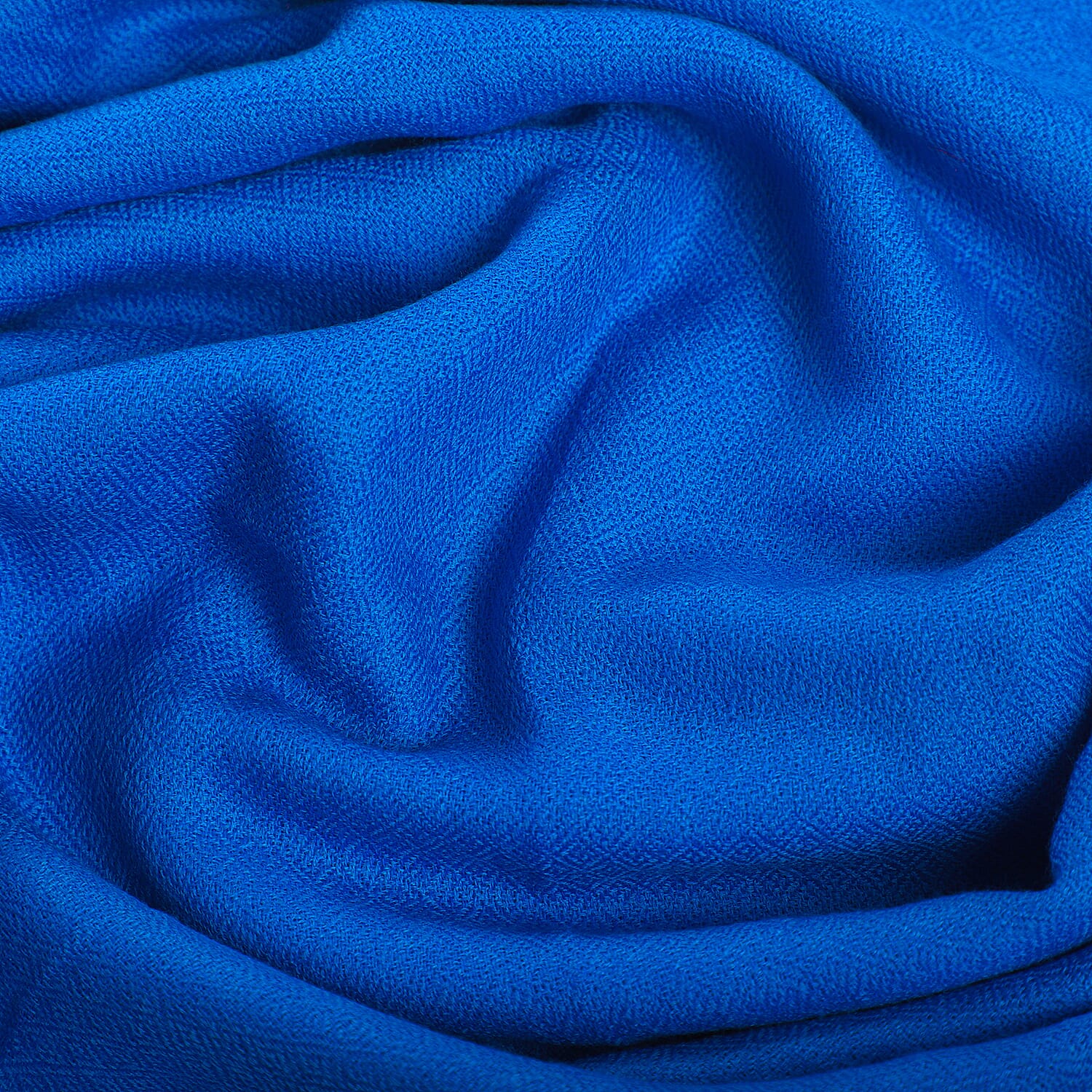 LA MAREY 100% Cashmere Woolen Scarf (Size - 190x70 Cm) - Hot Royal Blue