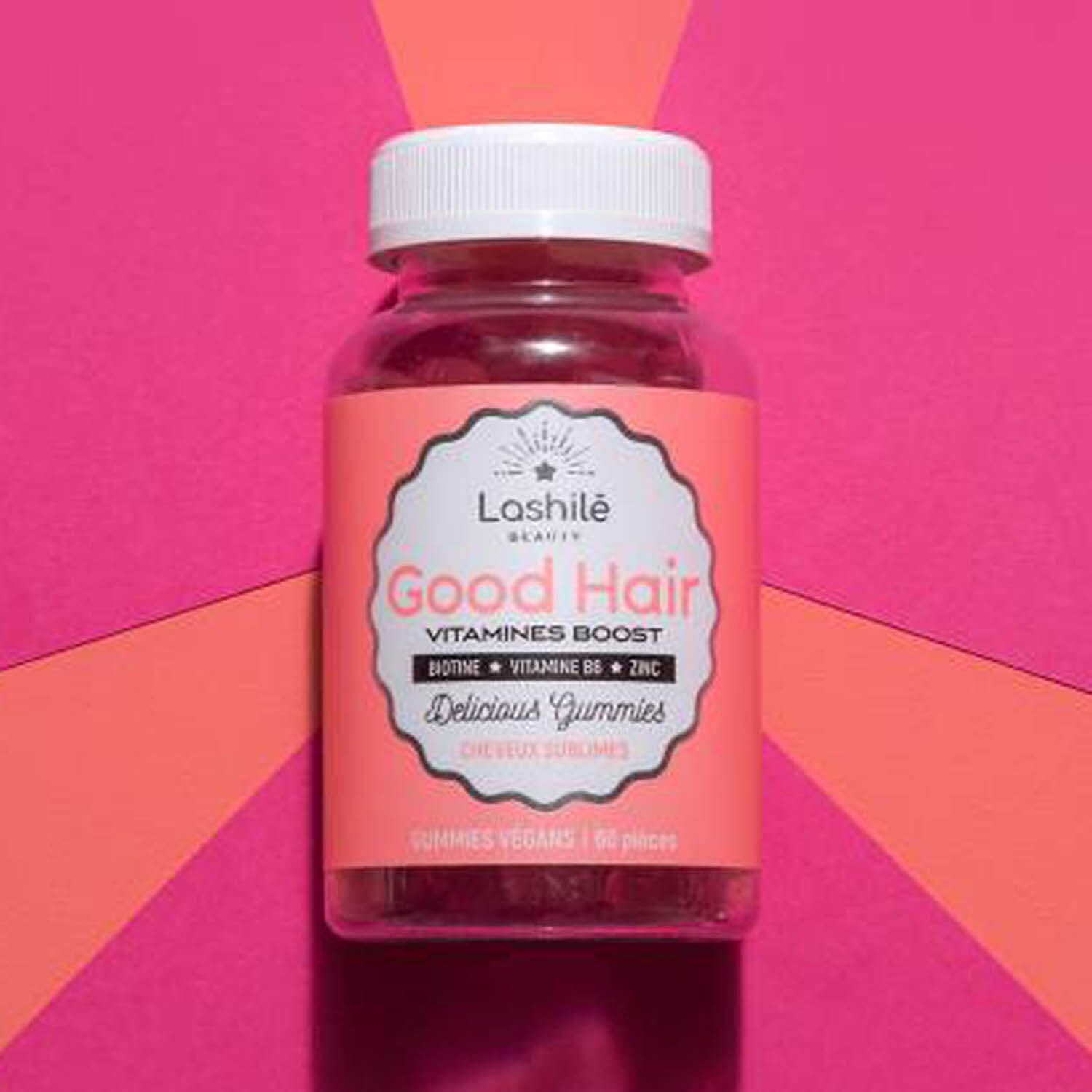 Lashile: Good Hair Vitamin Boost Gummies - 60 Pieces