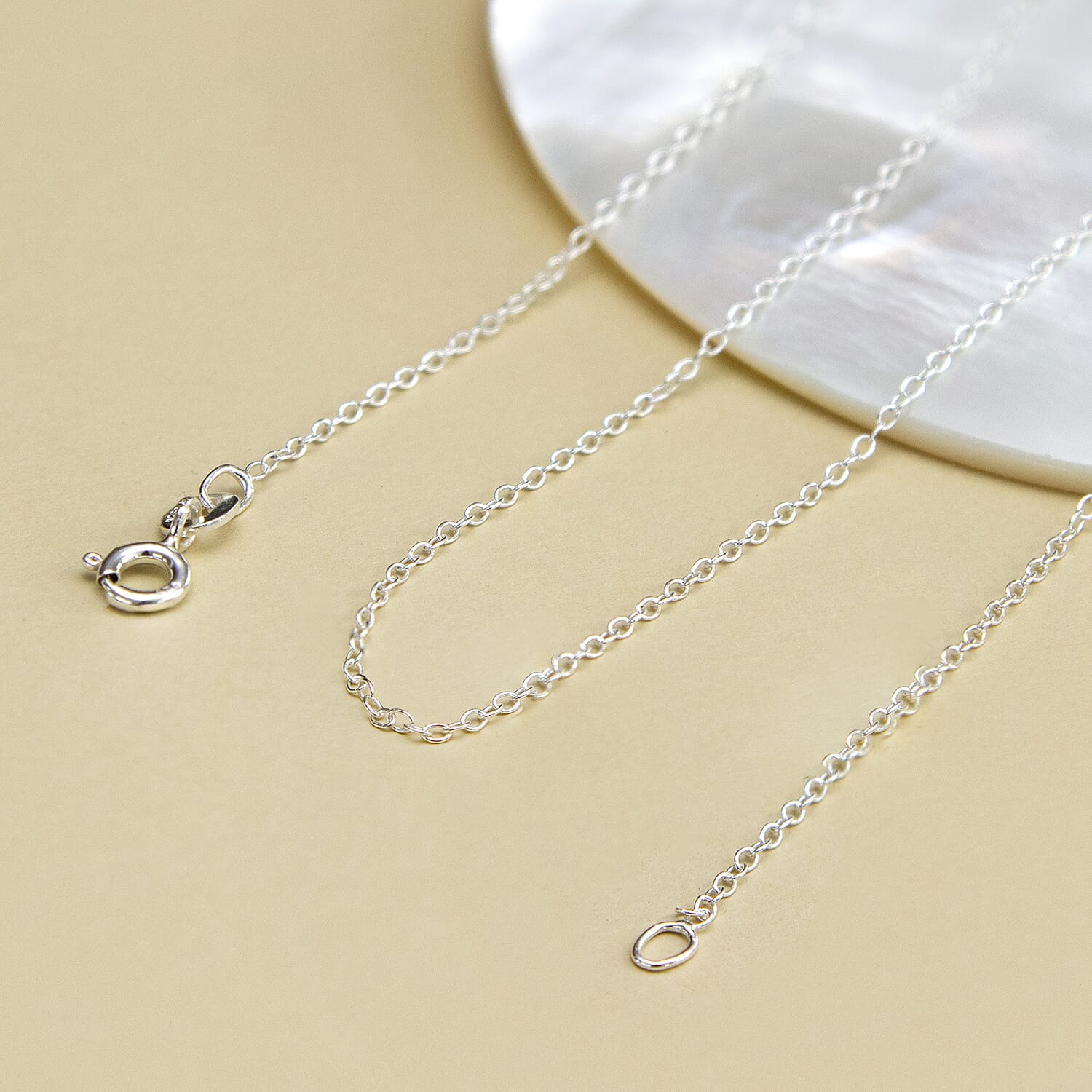 Sterling Silver Chain (Size - 18)