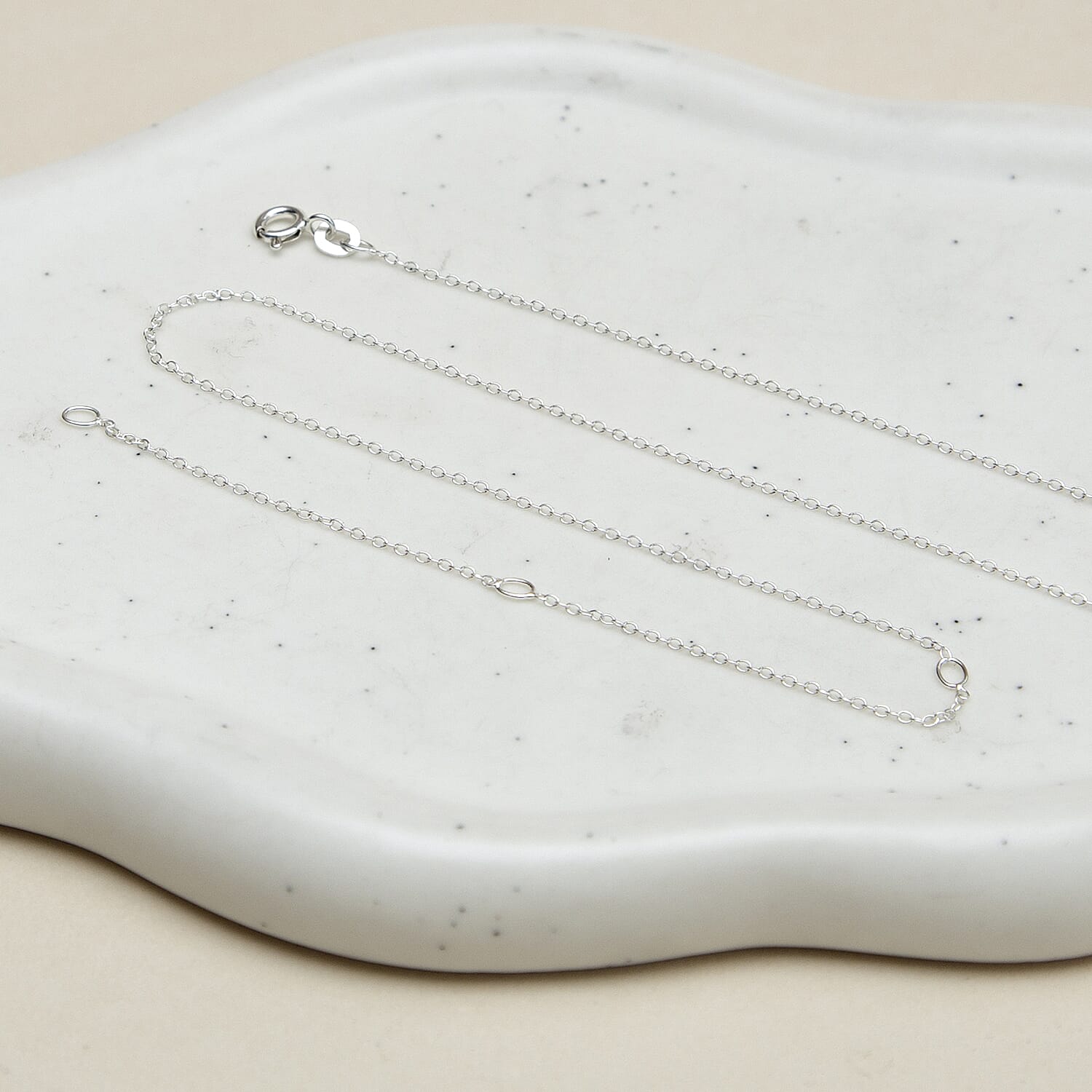 Sterling Silver Chain (Size - 20)