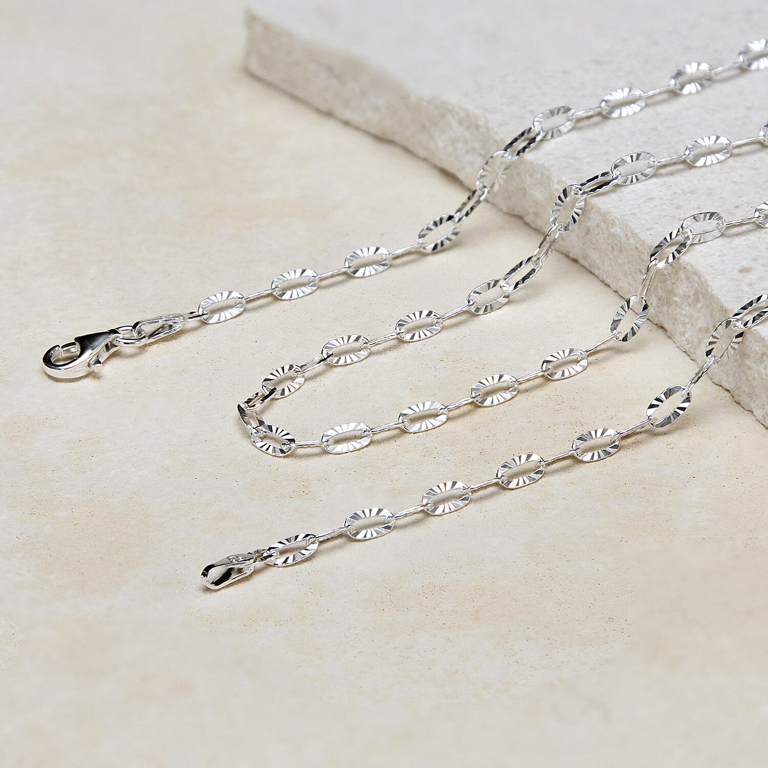 Sterling Silver Chain (Size - 20)