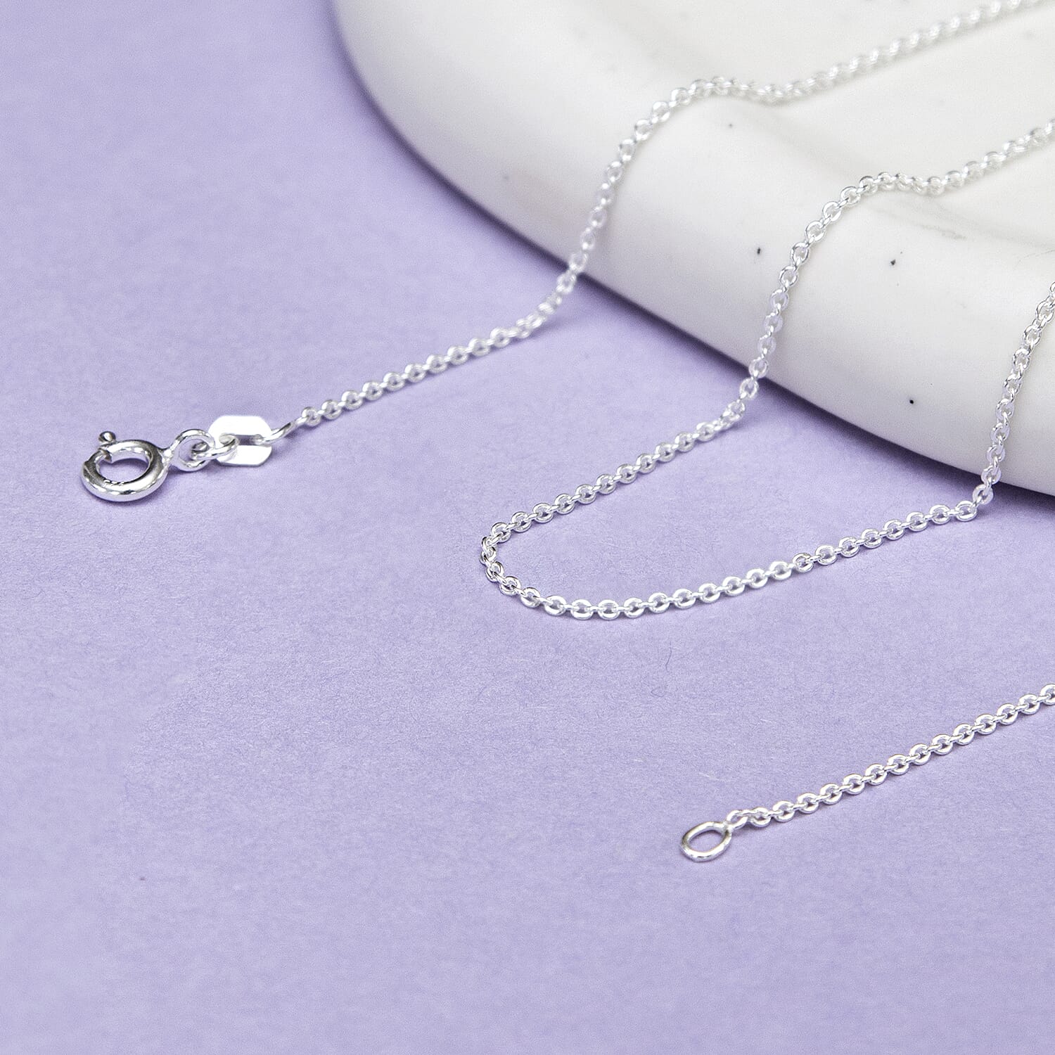 Sterling Silver Chain (Size - 18)