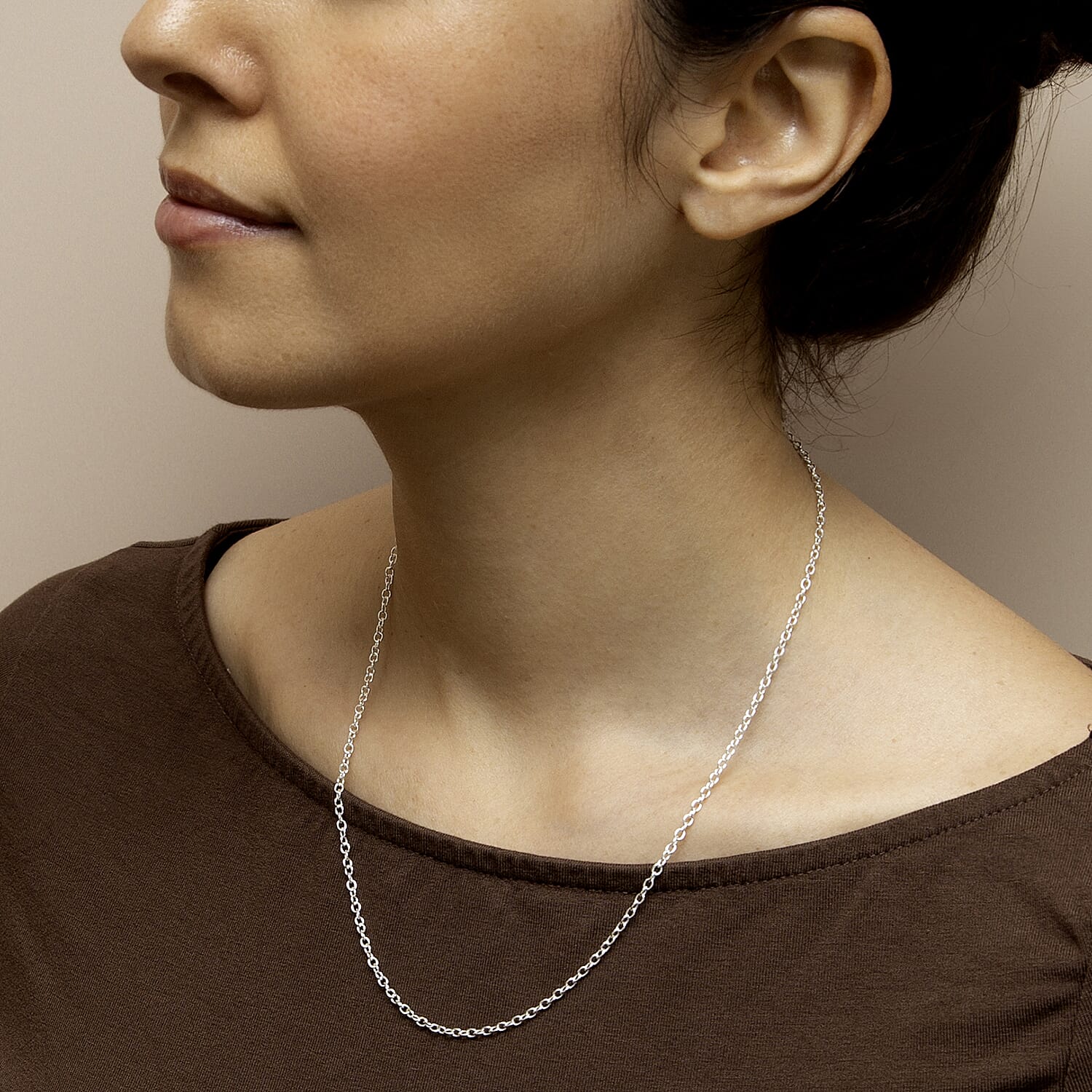 Sterling Silver Chain (Size - 18)