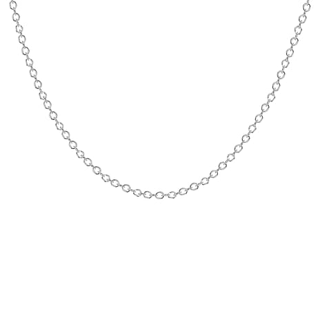 Sterling Silver Chain (Size - 24)