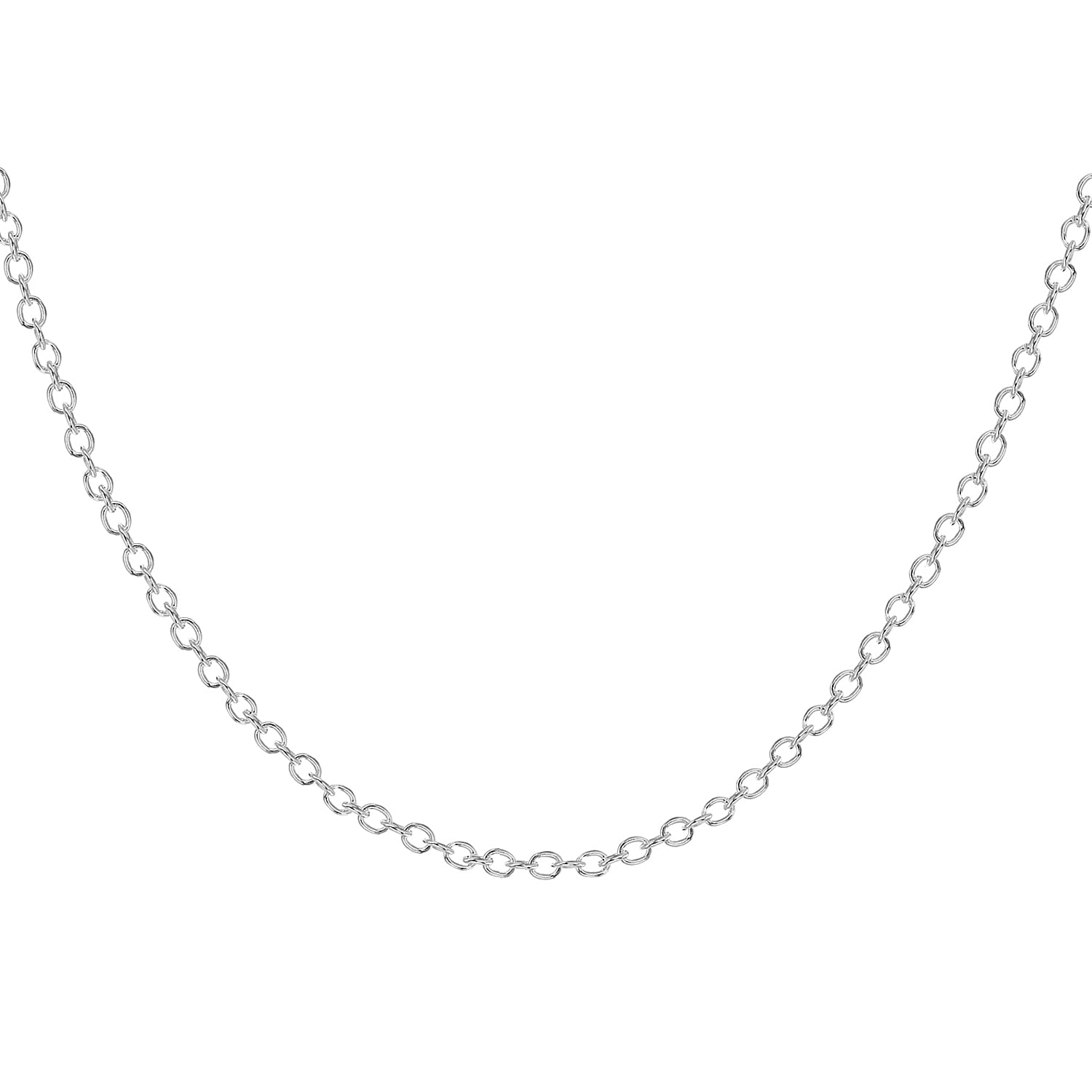 Sterling Silver Chain (Size - 24)