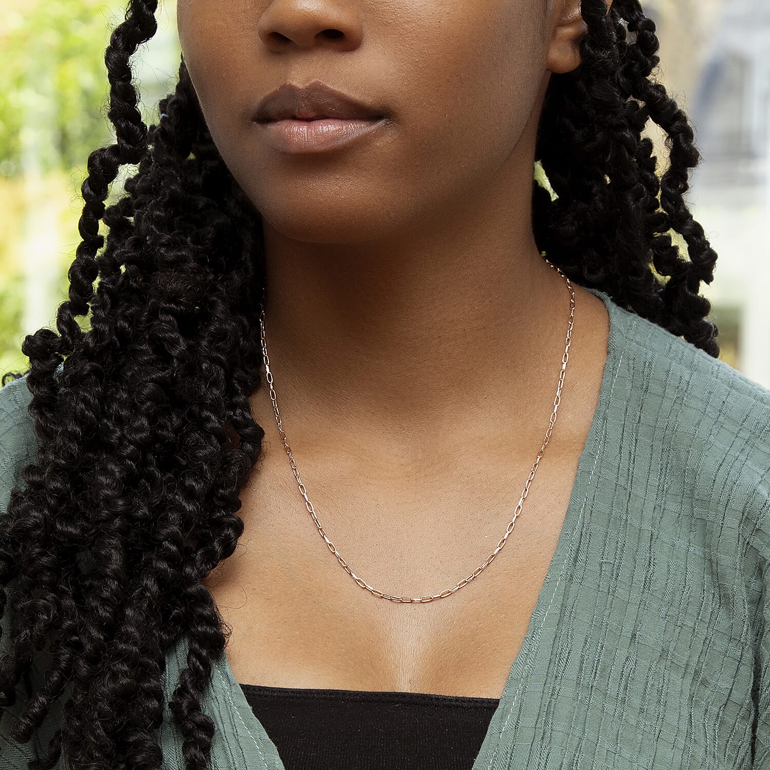 Sterling Silver Chain (Size - 20)