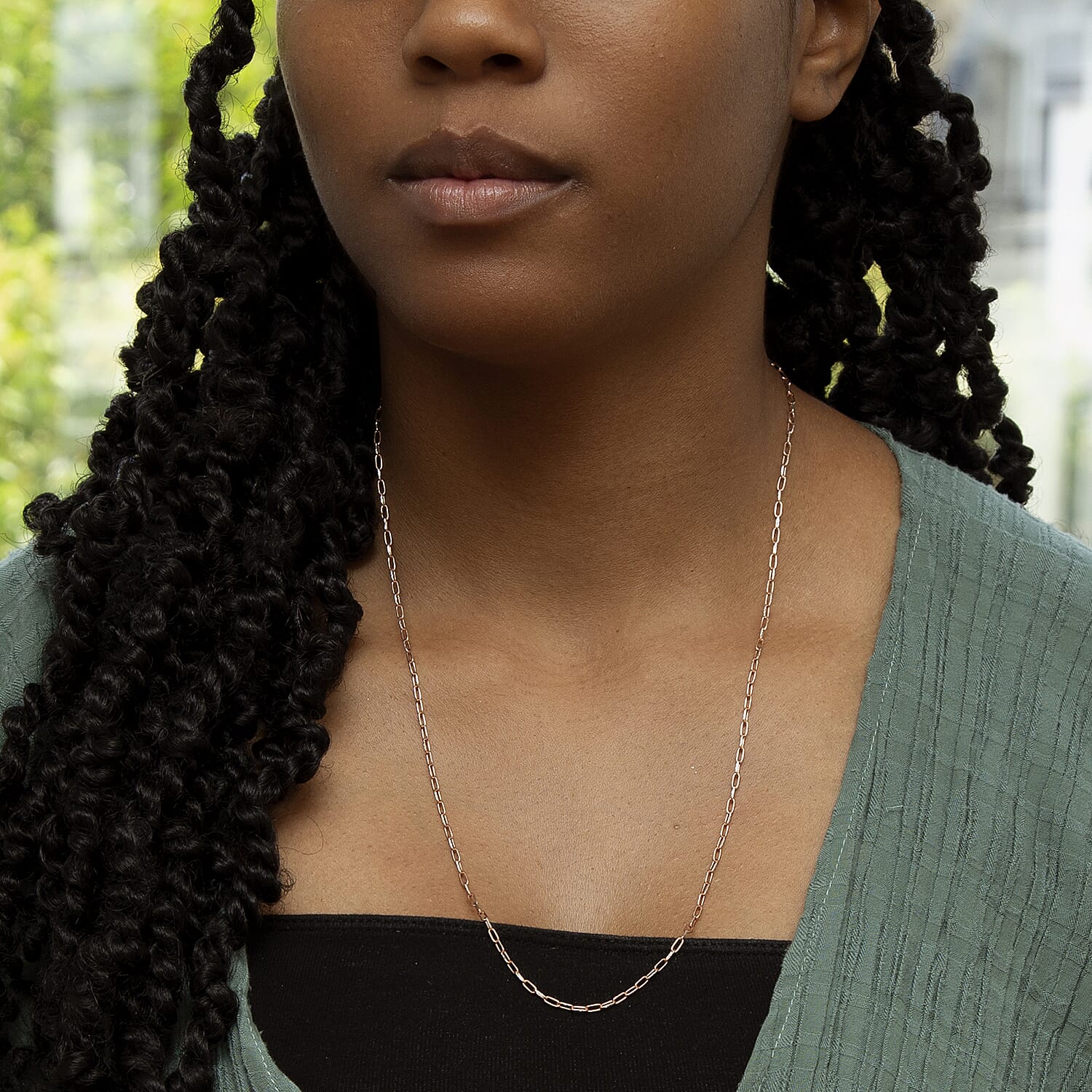 Sterling Silver Chain (Size - 24),  Silver Wt. 5 Gms