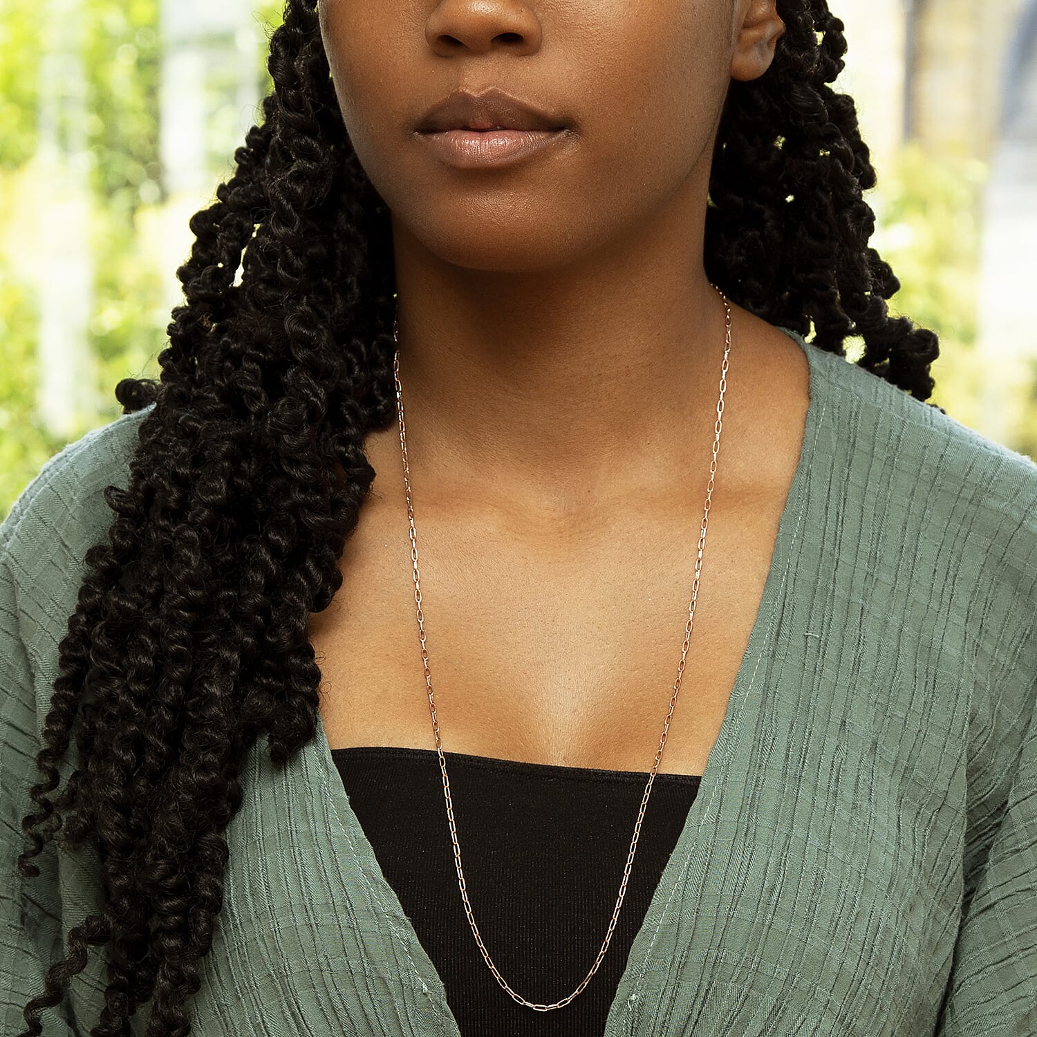 Sterling Silver Chain (Size - 30),  Silver Wt. 6.1 Gms