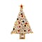 Multi Color Crystal Christmas Tree Brooch