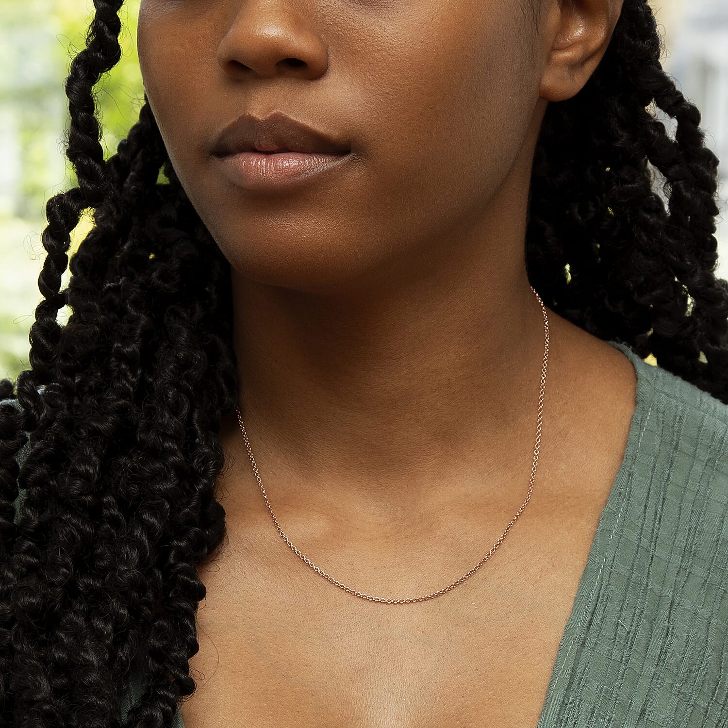 Sterling Silver Chain (Size - 18)