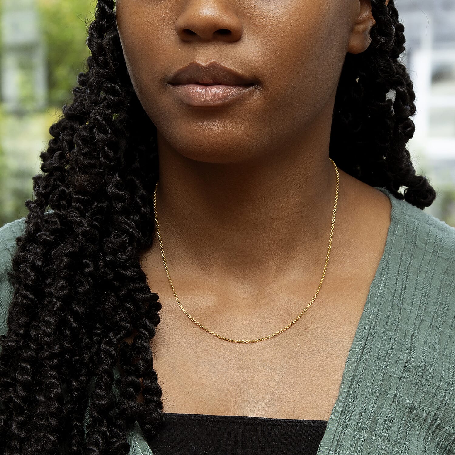 Sterling Silver Chain (Size - 18)