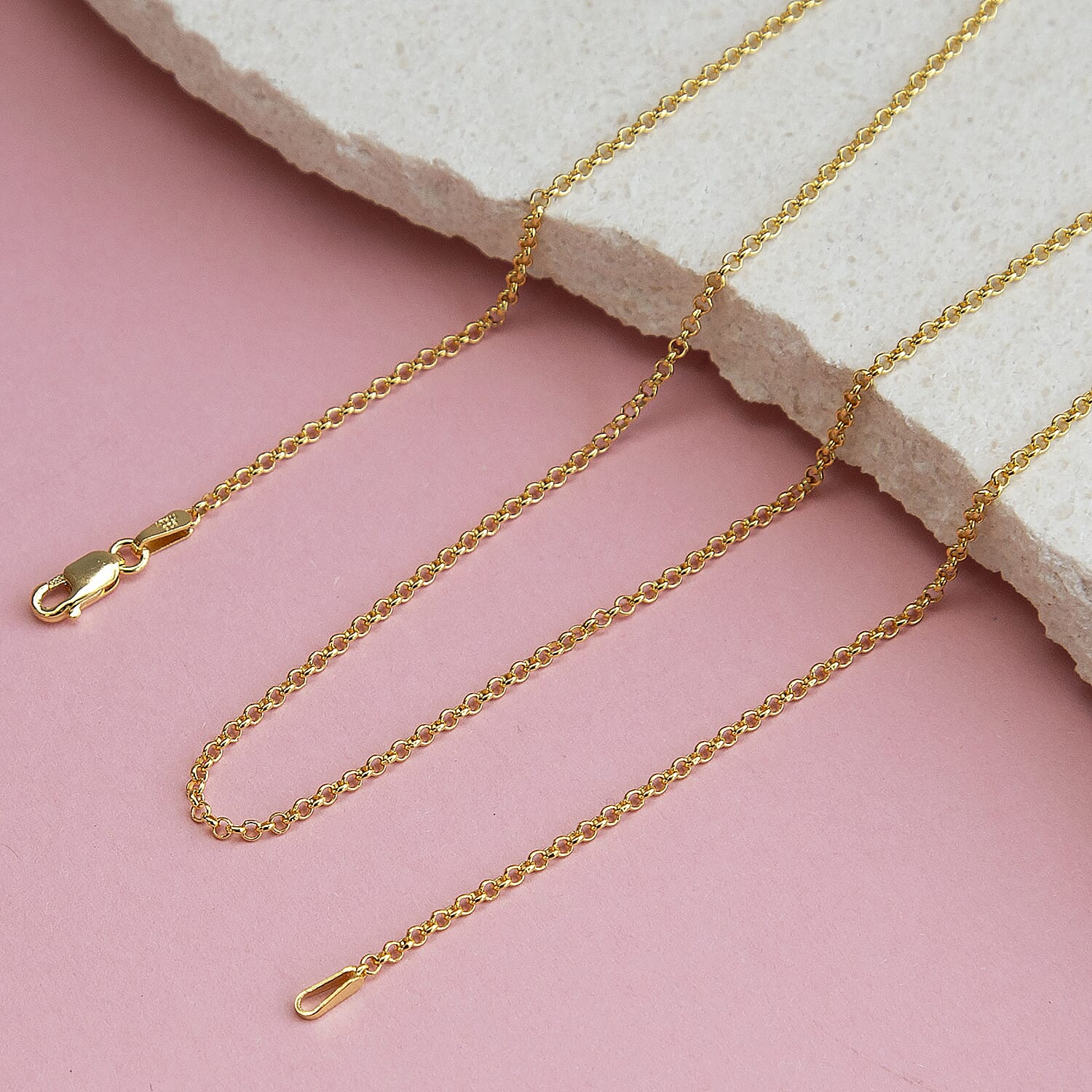 Sterling Silver Chain (Size - 20)