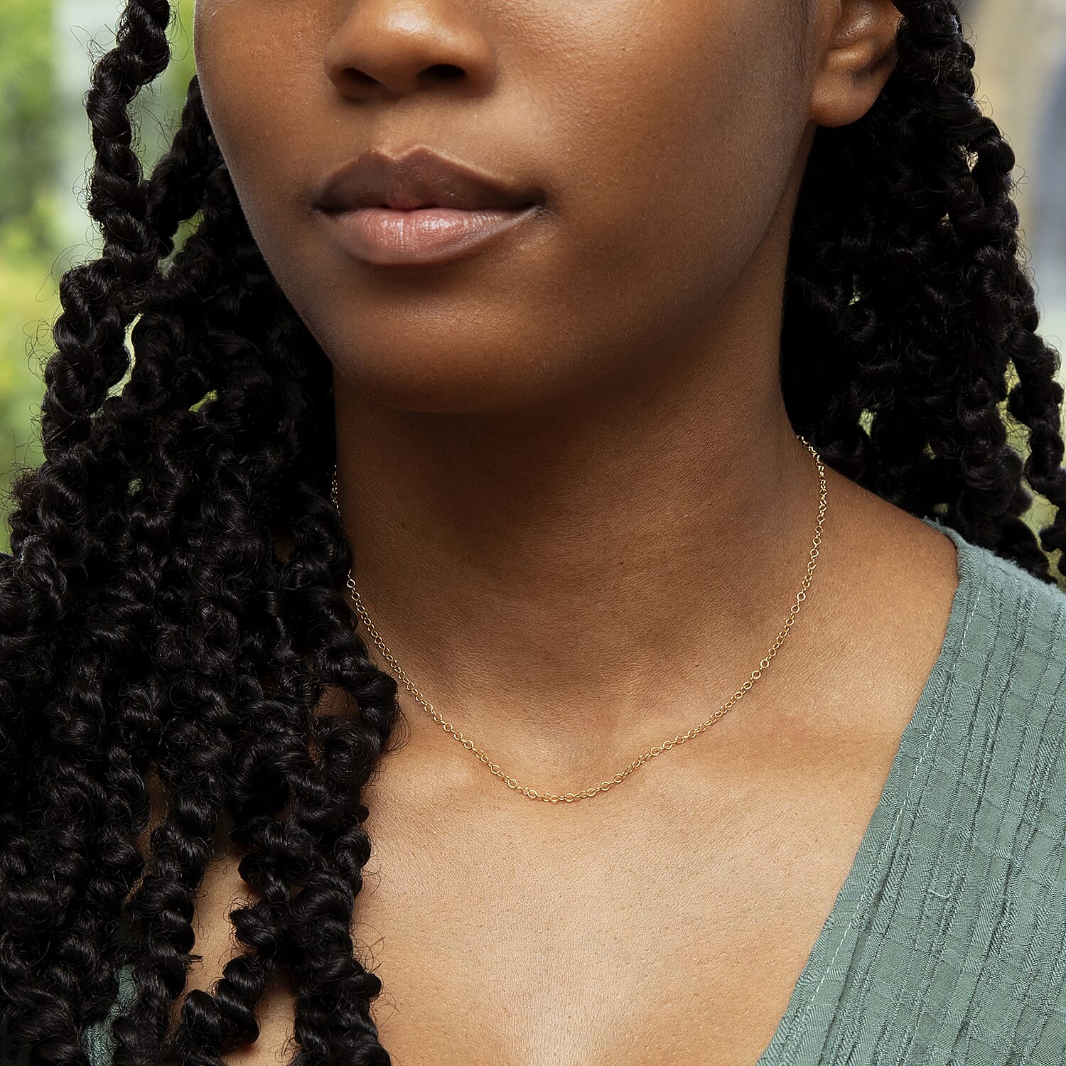 Sterling Silver Chain (Size - 16)