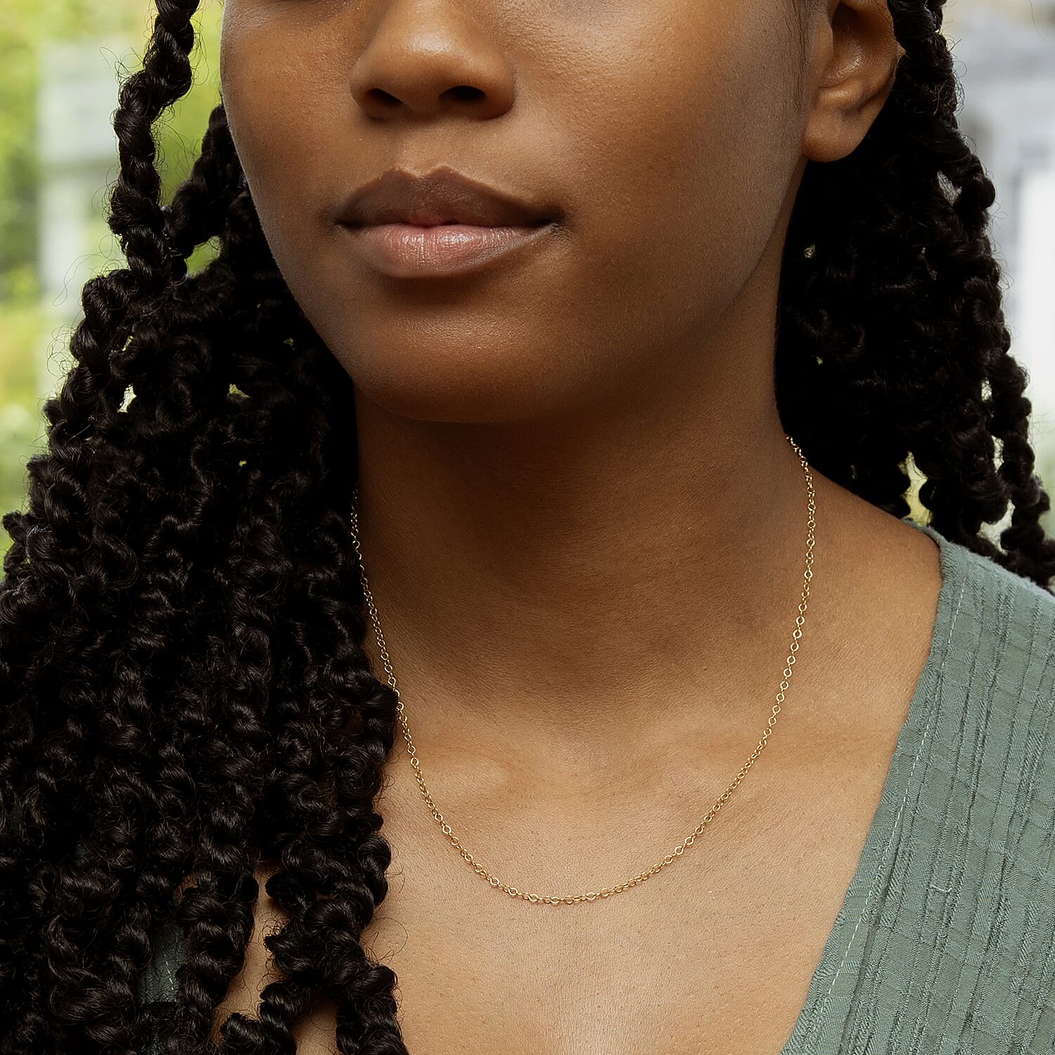 Sterling Silver Chain (Size - 18)