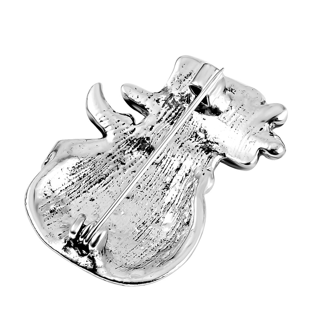 Multi Color Crystal  Brooch 0.01 pc  0.010  Ct.