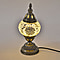 Classic Handcrafted Hemispherical Mosiac Table Lamp - Multi