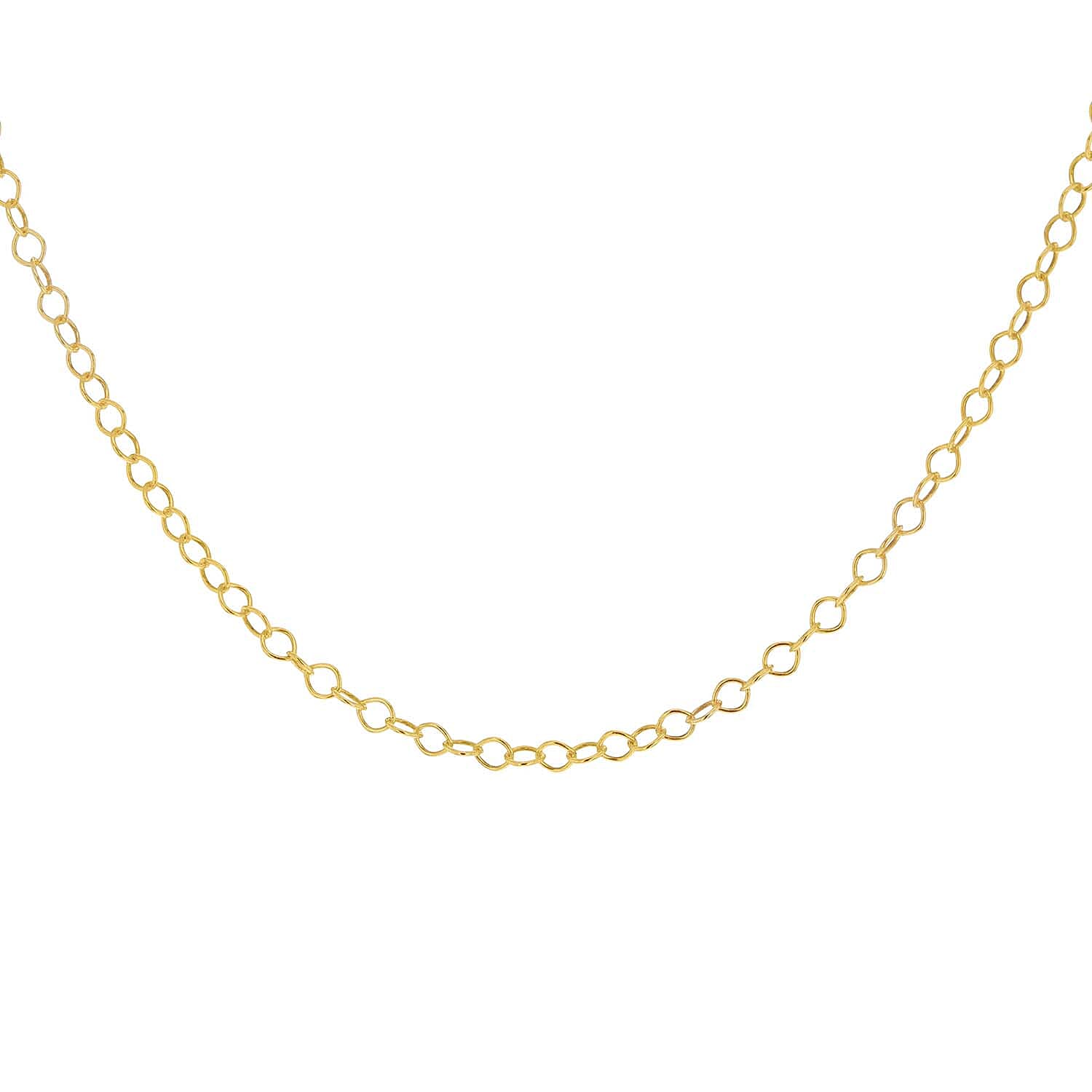 Sterling Silver Chain (Size - 24)
