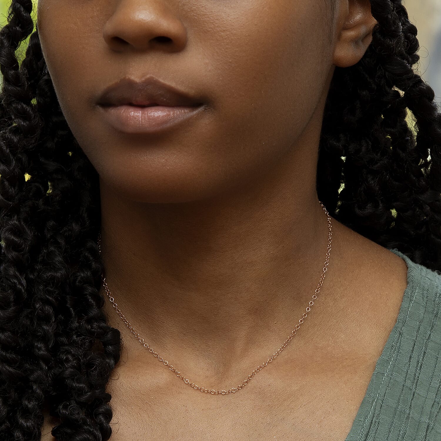 Sterling Silver Chain (Size - 16)