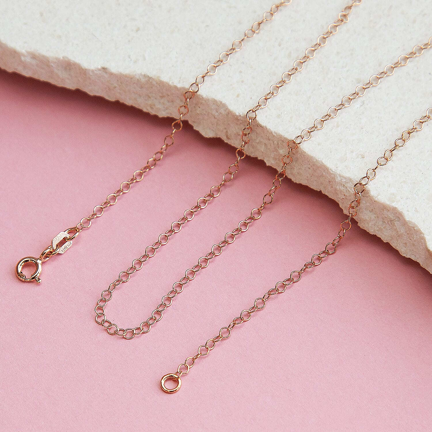 Sterling Silver Chain (Size - 24)