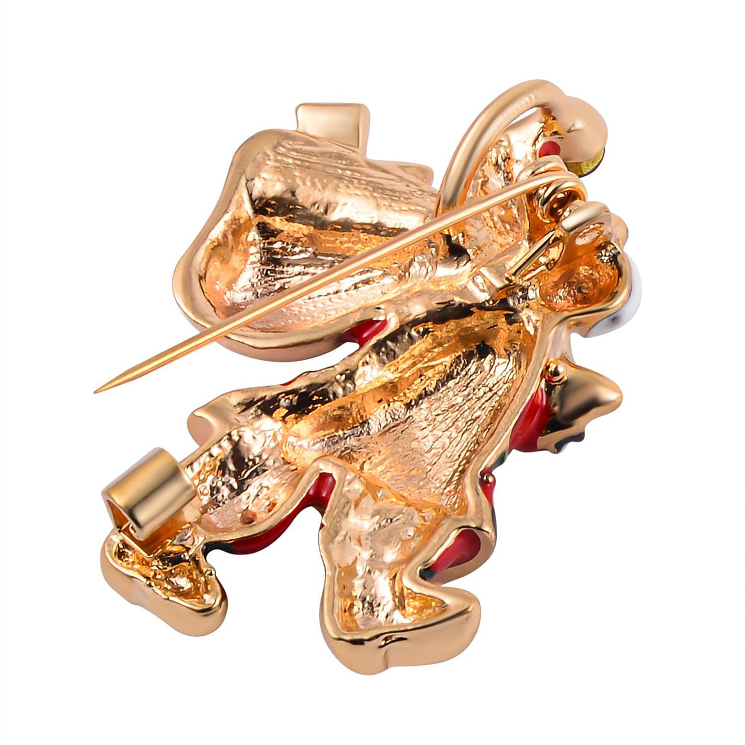 Back By Popular Demand - Multi Crystal Christmas Brooches - Santa