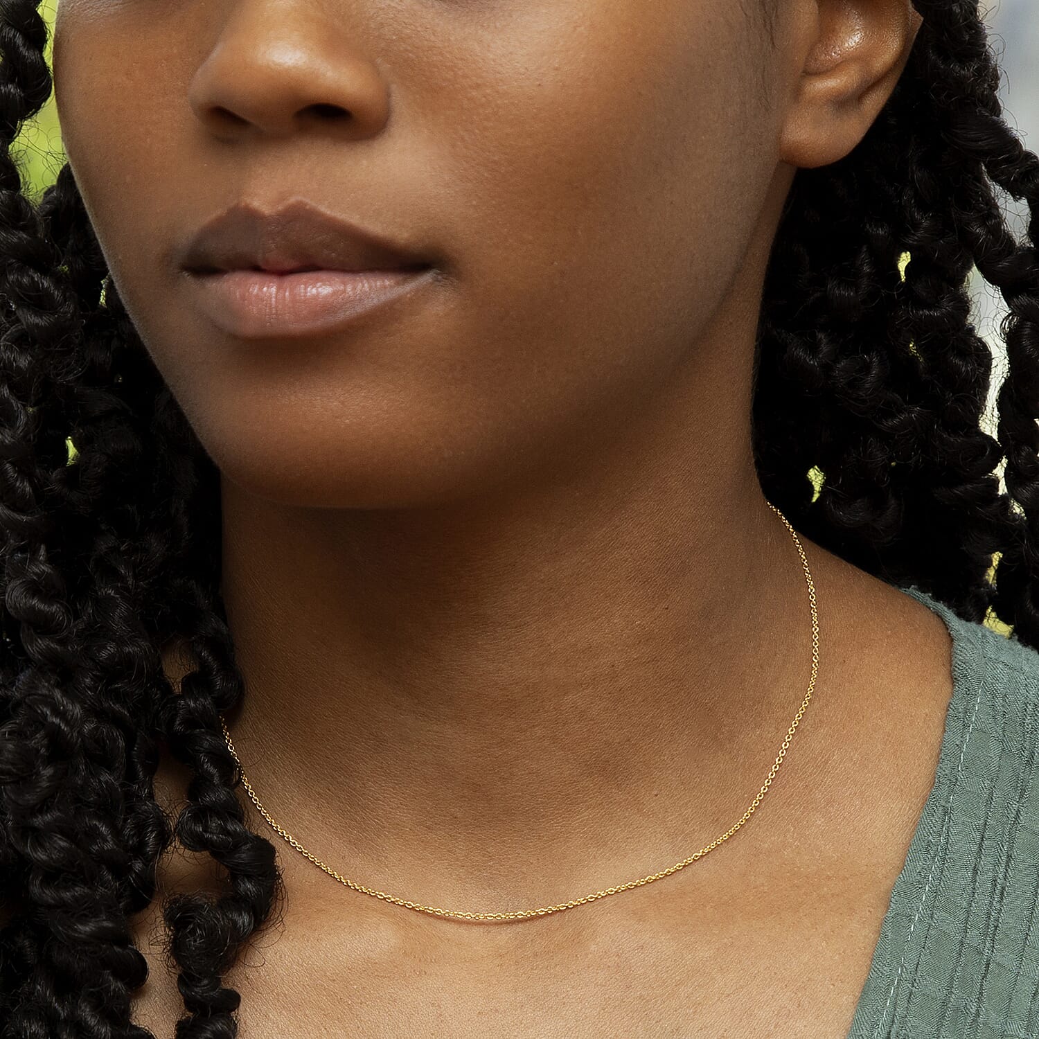 Sterling Silver Chain (Size - 16)