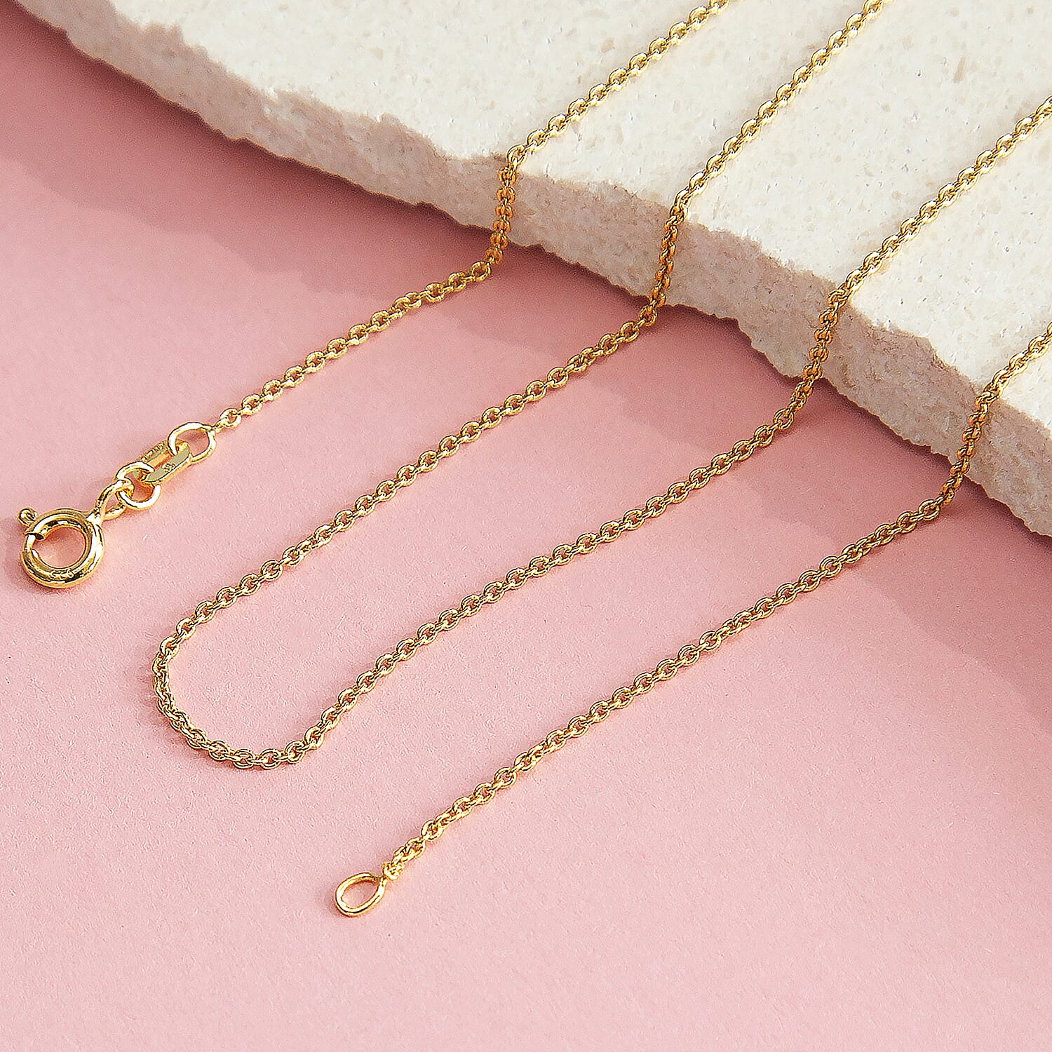 Sterling Silver Chain (Size - 16)