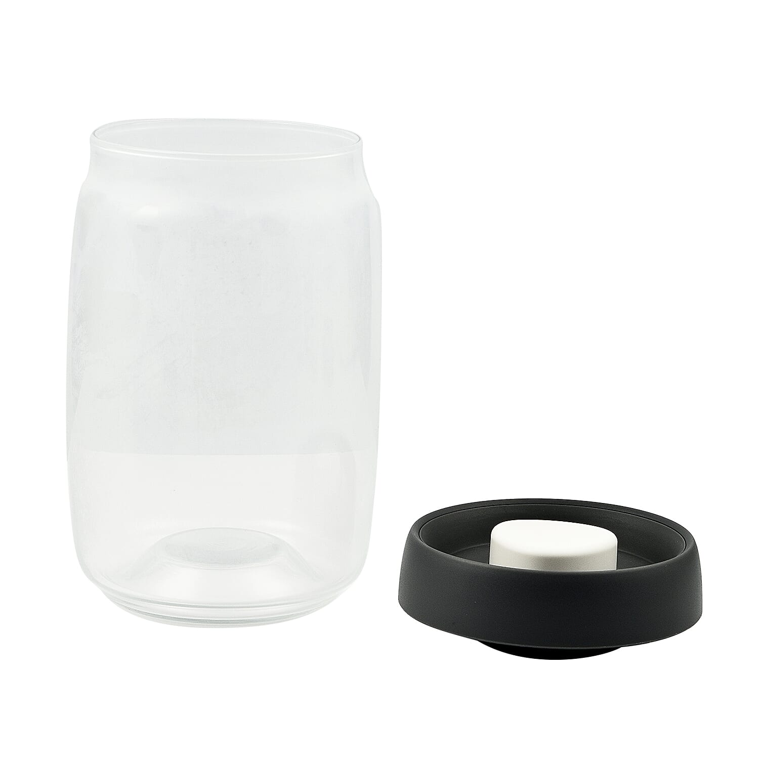 Tramontina Glass Vacuum Container with Lid (2 x 1.20L)