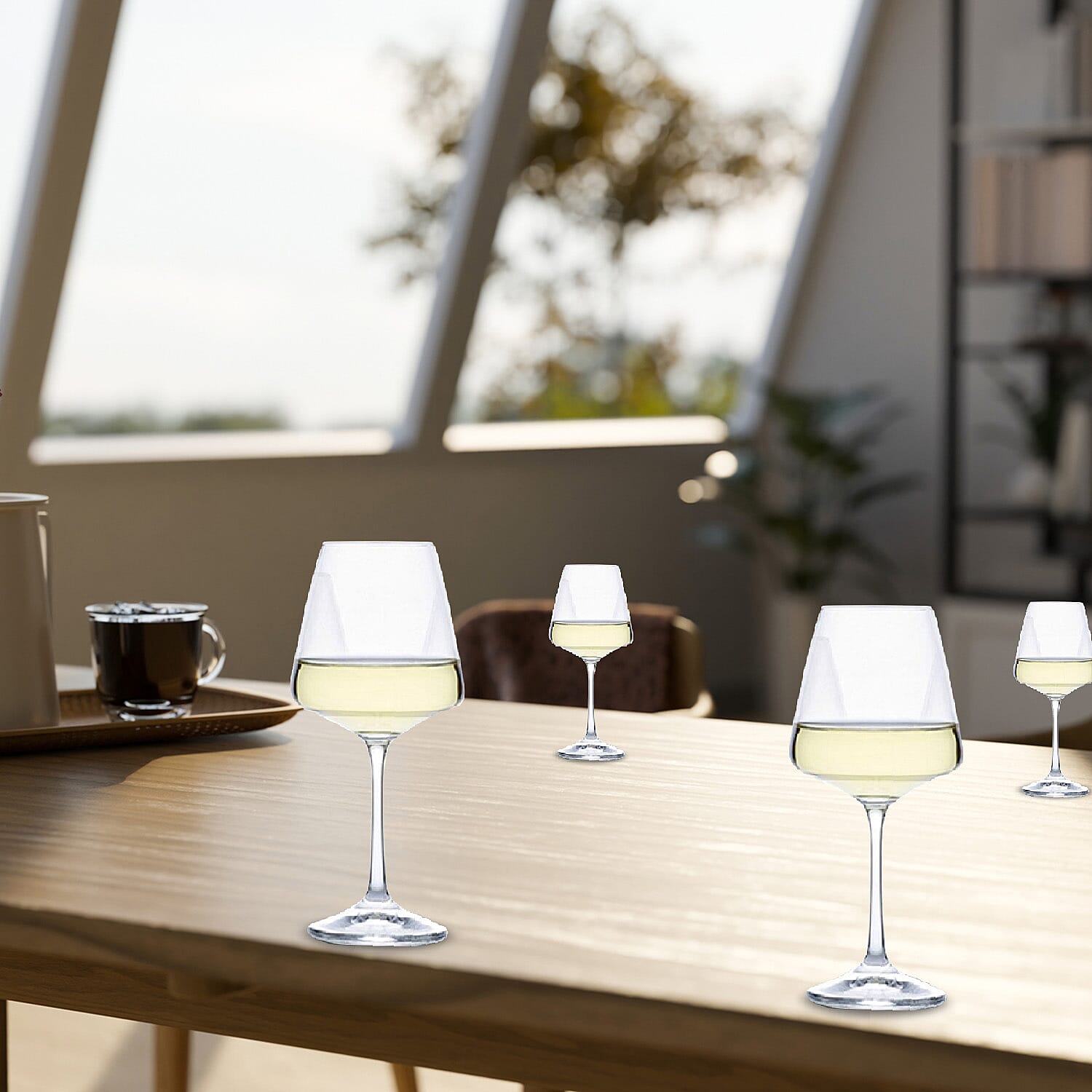 Set of 4 - Moods White Wine Glasses (360 mlx4)