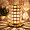 Closeout Deal - Desire Glass Lamp and Aroma Diffuser - Gold & Clear